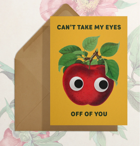 Can't Take My Eyes Card