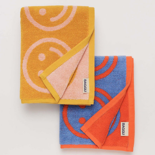 Baggu Hand Towel Poppy Happy Mix Set