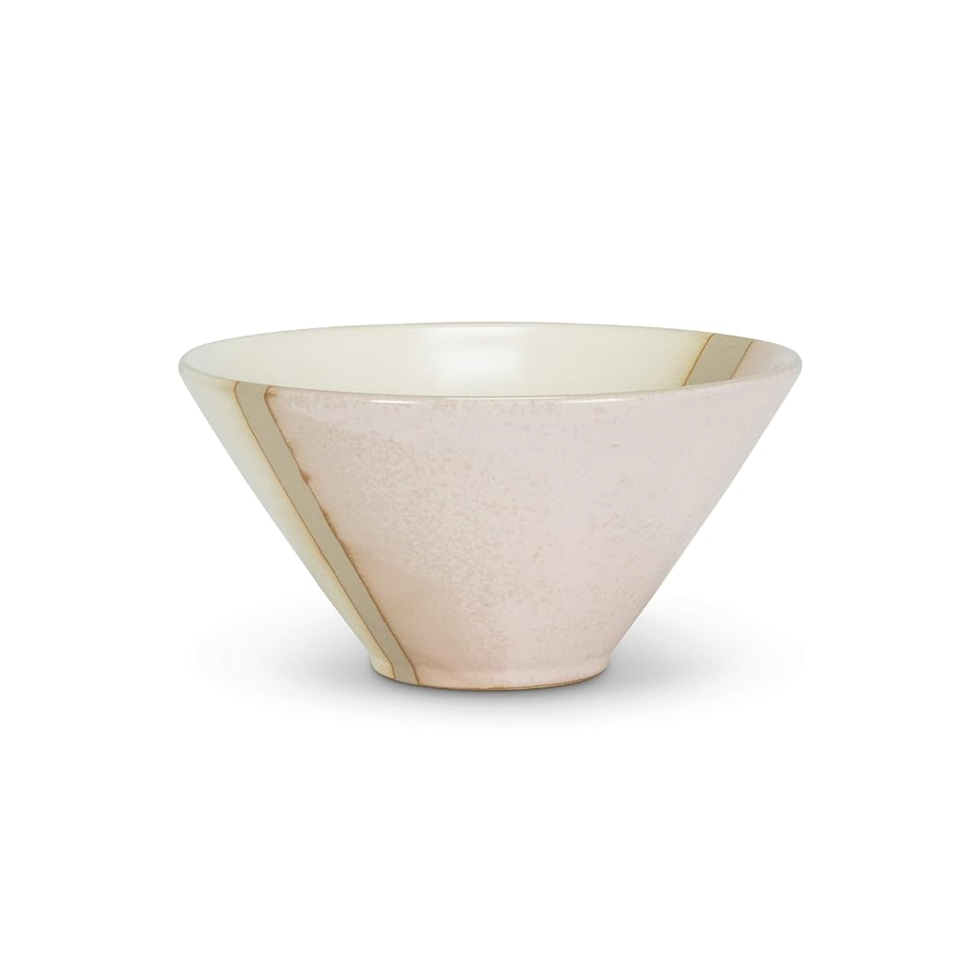 Pink + Ivory Rustic Bowl