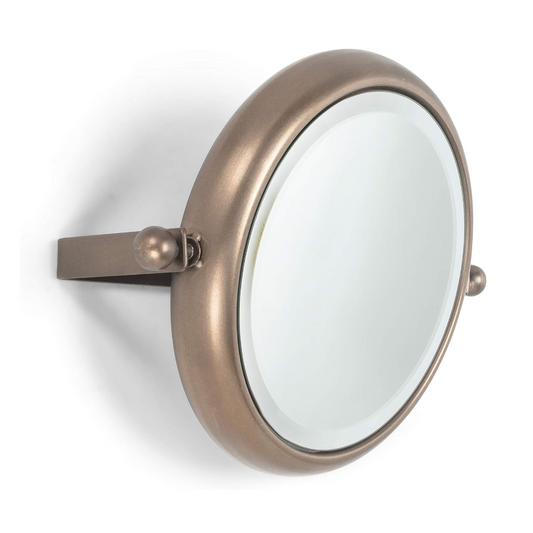 Small Round Hinged Mirror