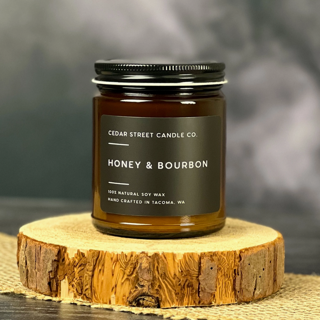 Honey & Bourbon Soy Candle