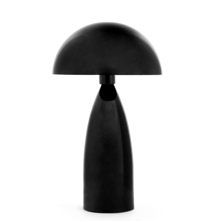 Arcata Black Mushroom Lamp