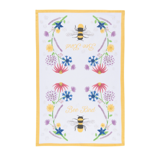 Bee Kind Teatowel