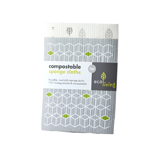 Compostable Sponge Cleaning Cloths - Cubes