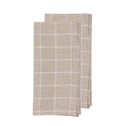 Denman Graph Paper Check Napkins