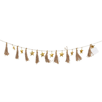 Star + Tassel Garland