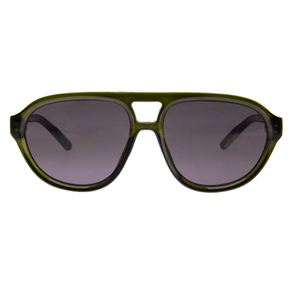 Bilko Sunglasses Crystal Olive