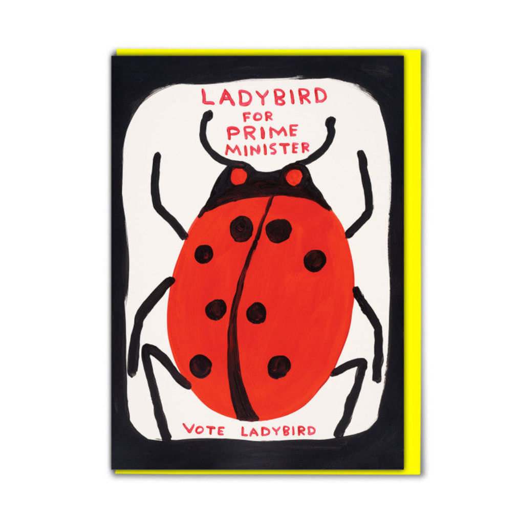 Ladybird Prime Minister Card