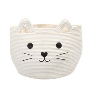 Cat Cotton Rope Basket