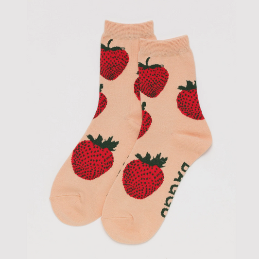 Baggu Socks Strawberry