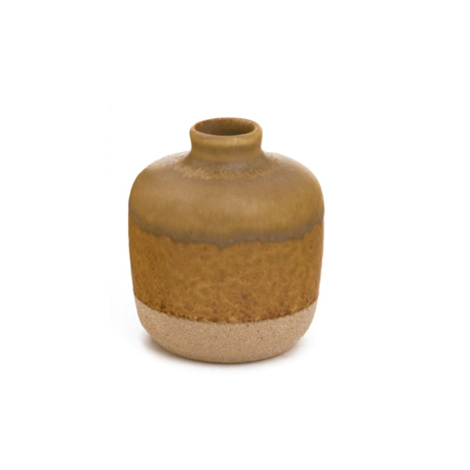 Mustard Bud Vase Small