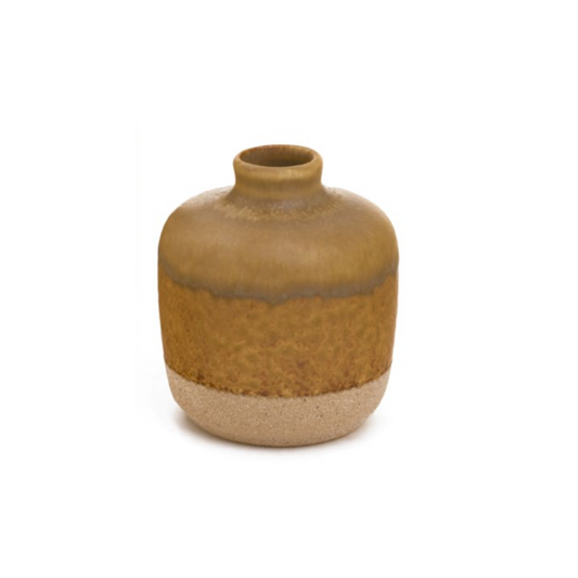 Mustard Bud Vase Small