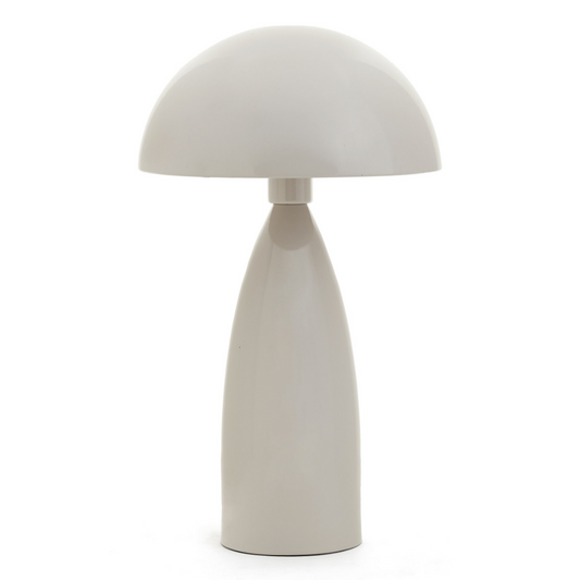 Acata Mushroom Taupe Lamp