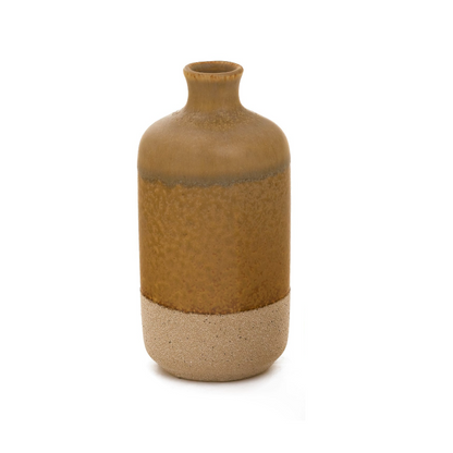 Mustard Bud Vase Large