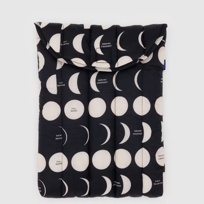 Puffy Laptop Sleeve 13"/14" Moon