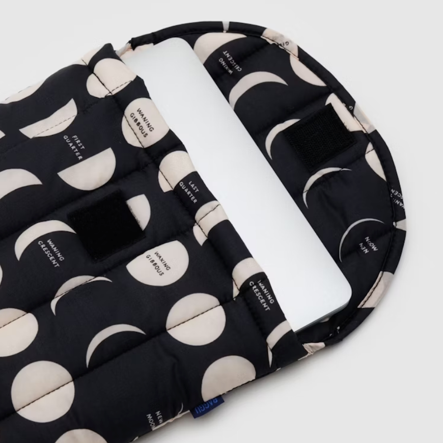 Puffy Laptop Sleeve 13"/14" Moon