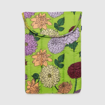 Puffy Laptop Sleeve Dahlia 16"