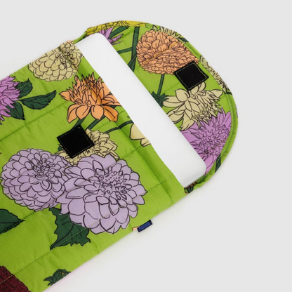 Puffy Laptop Sleeve Dahlia 16"