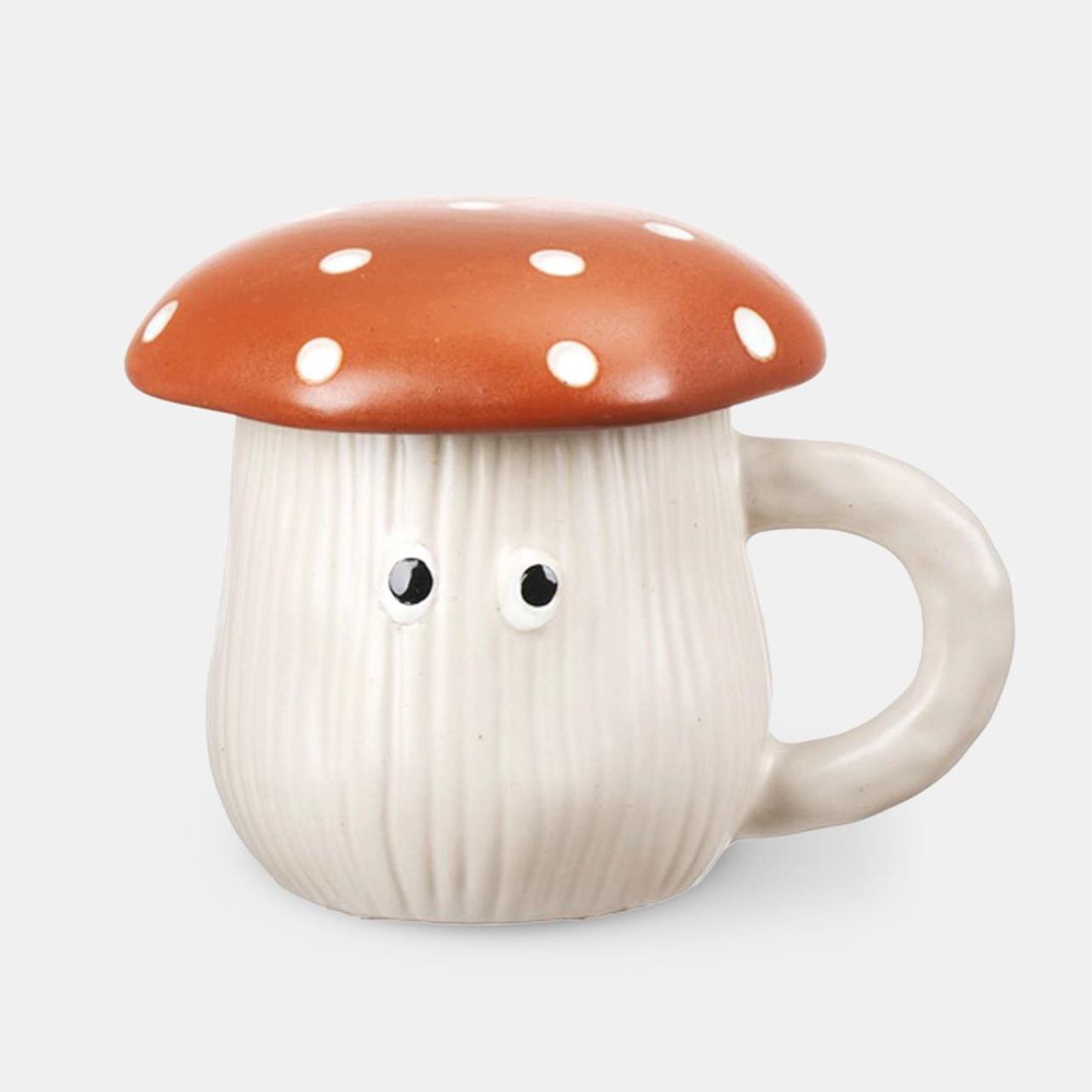 Mushroom Mug with Lid