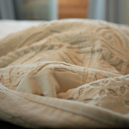 Mari Cutwork Bed Blanket