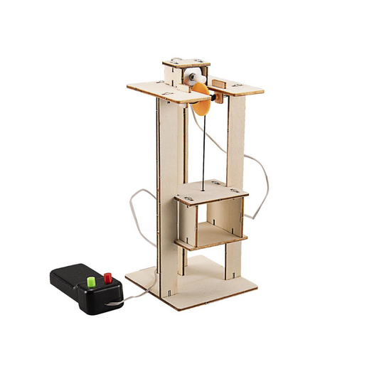 Stem Toy Wooden Elevator