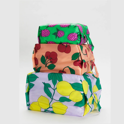 Baggu 3D Zip Set Sunshine Fruit