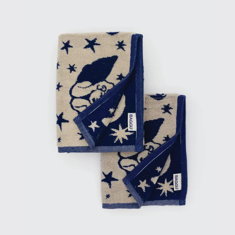 Cherub Bows Hand Towel Set