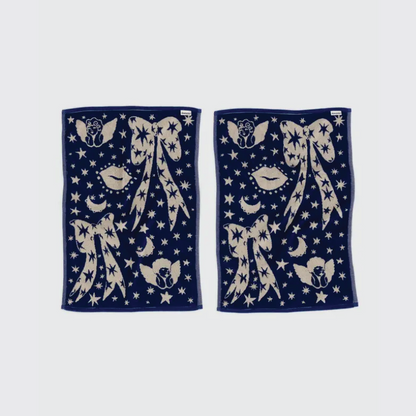 Cherub Bows Hand Towel Set