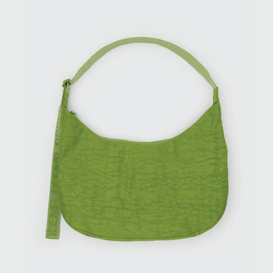 Large Nylon Crescent Bag Green Juice