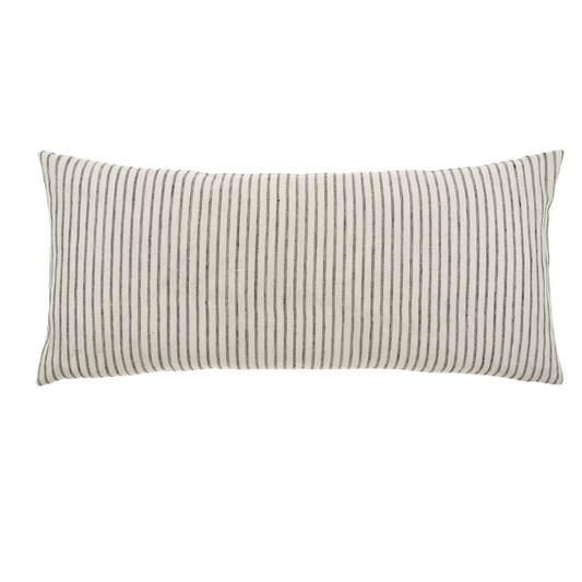 Ticking Stripe Linen Pillow