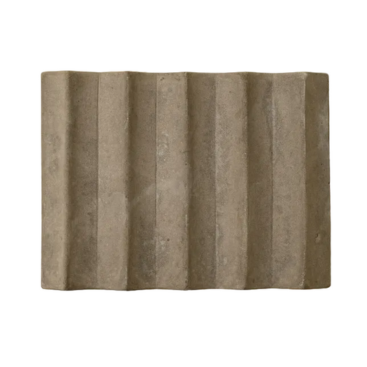 Ripple Concrete Soap Dish