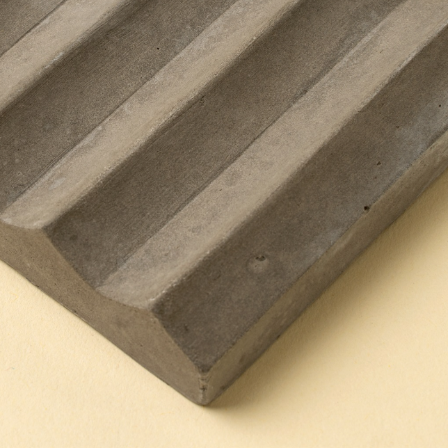 Ripple Concrete Soap Dish