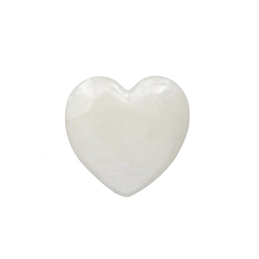 Alabaster Stone Heart