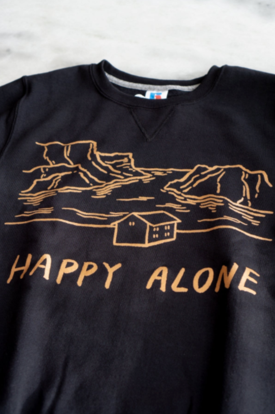 Happy Alone Sweatshirt