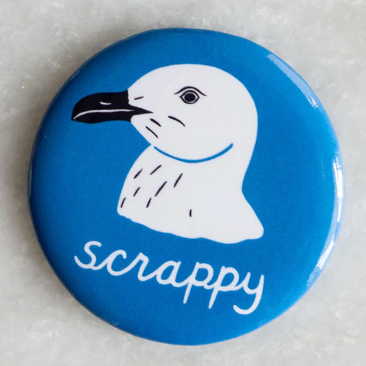 Scrappy Seagull Magnet