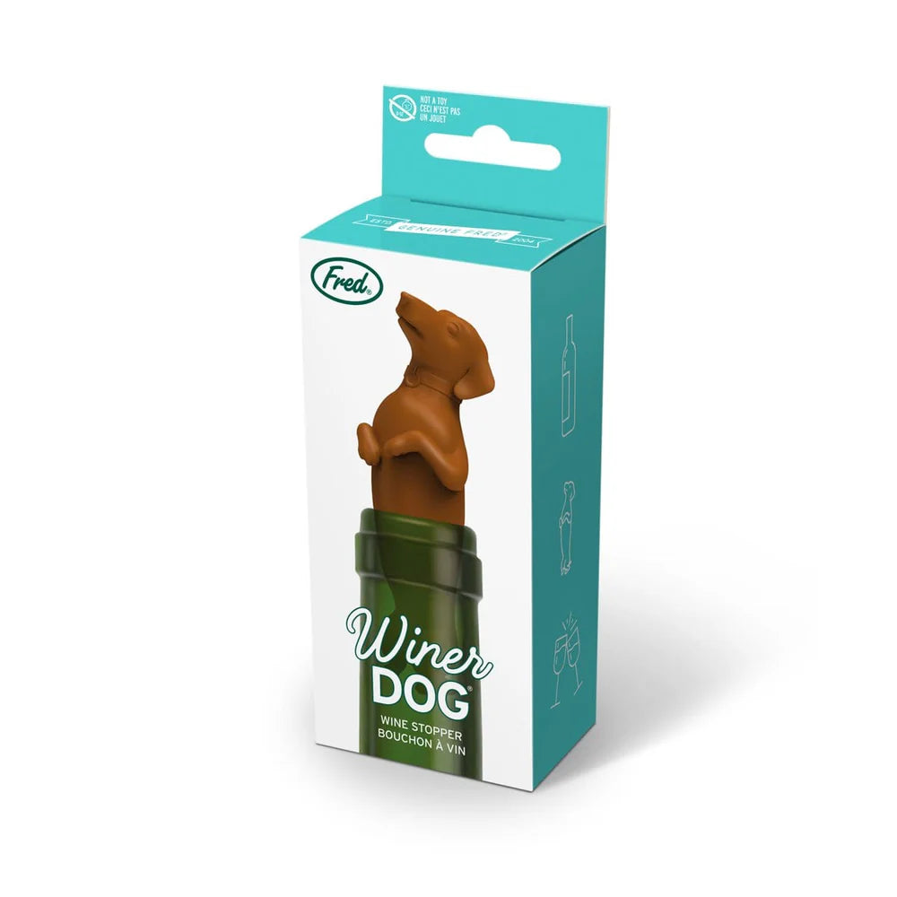 Weiner Dog Bottle Stopper