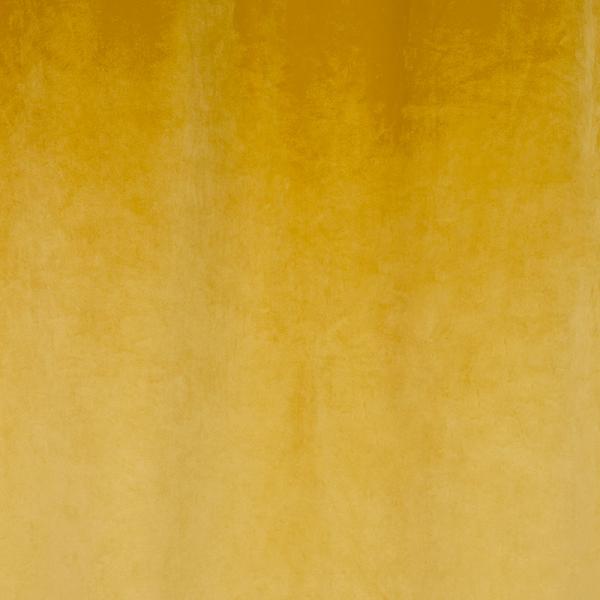 Velvet Curtain Panel Mustard