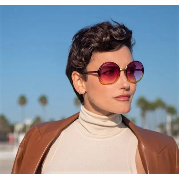 Endless Sunglasses - Burgundy/Yellow