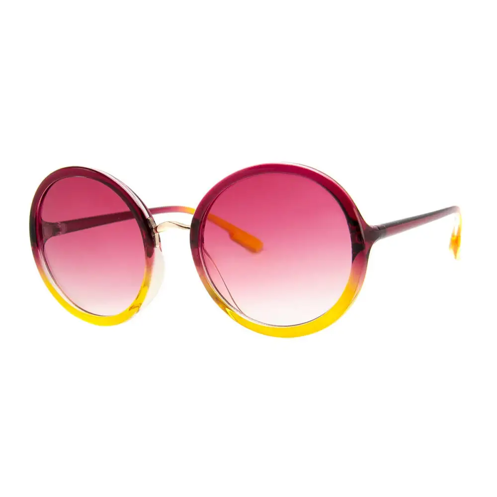 Endless Sunglasses - Burgundy/Yellow