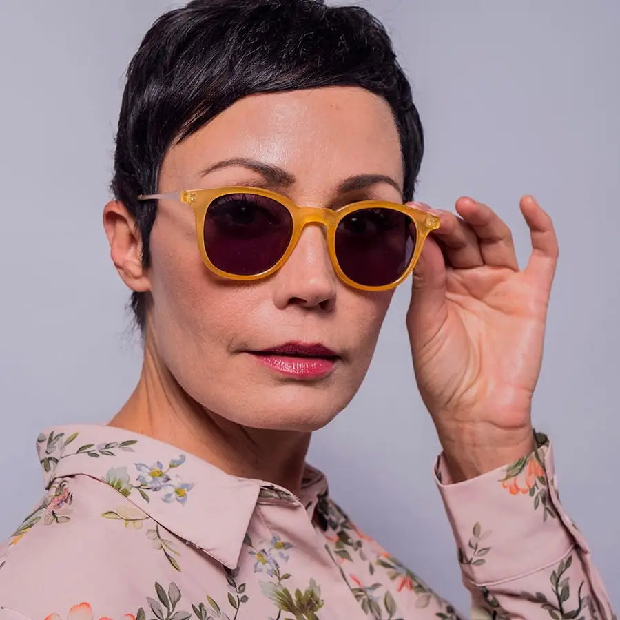 Inline Sunglasses - Crystal