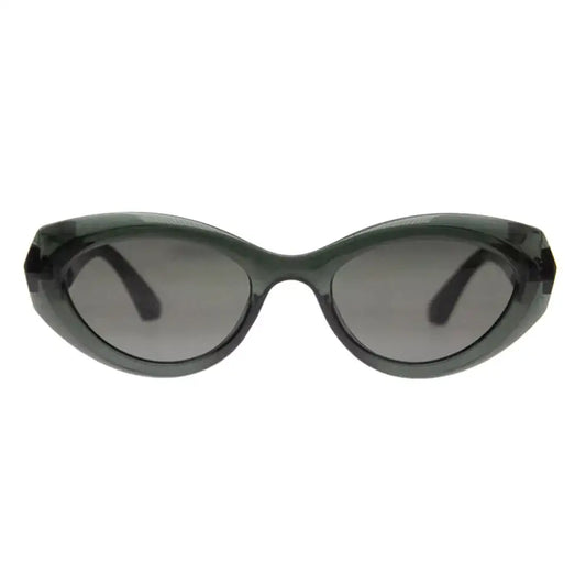 Tilda Sunglasses Black - Dark Green