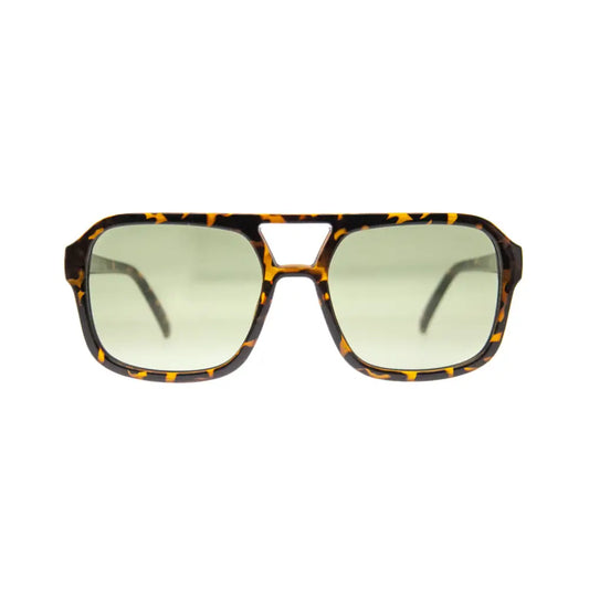 York Sunglasses - Tortoise/Green