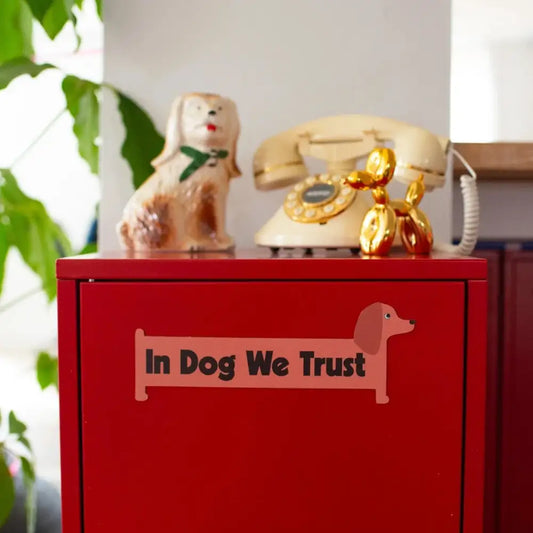 In Dog We Trust Car Magnet - PABOOM