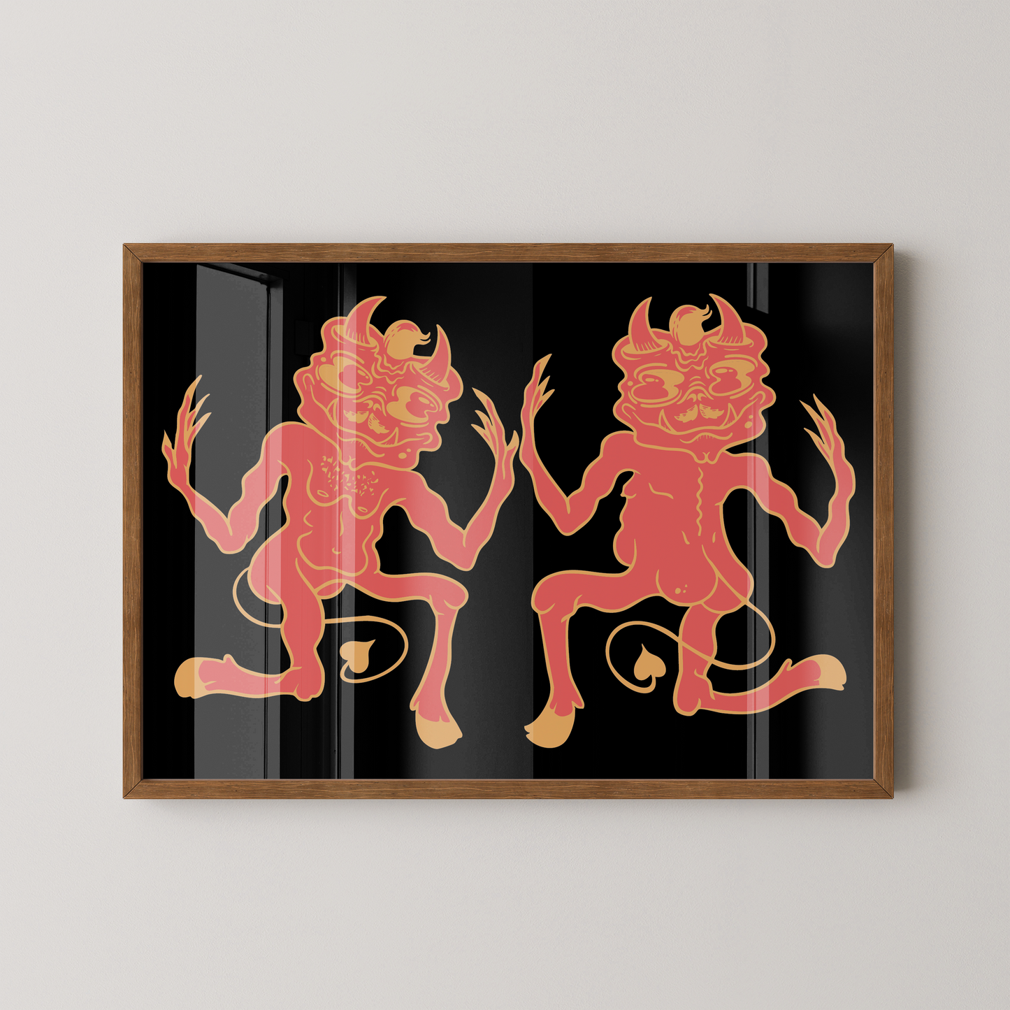 Demon Dance Print