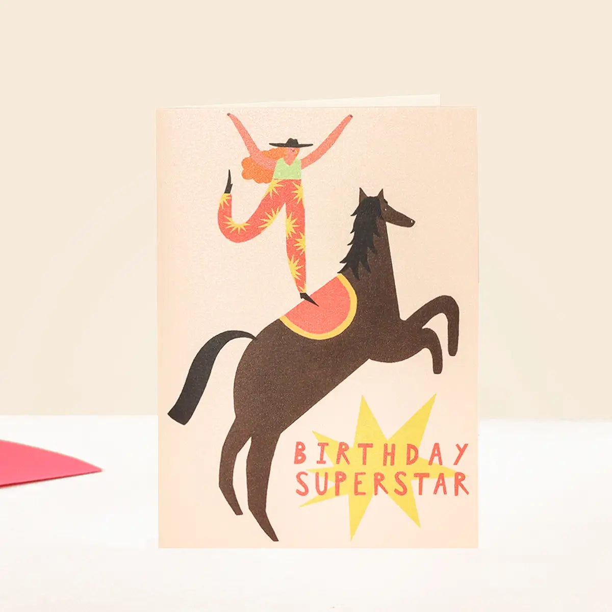 Superstar Birthday Card