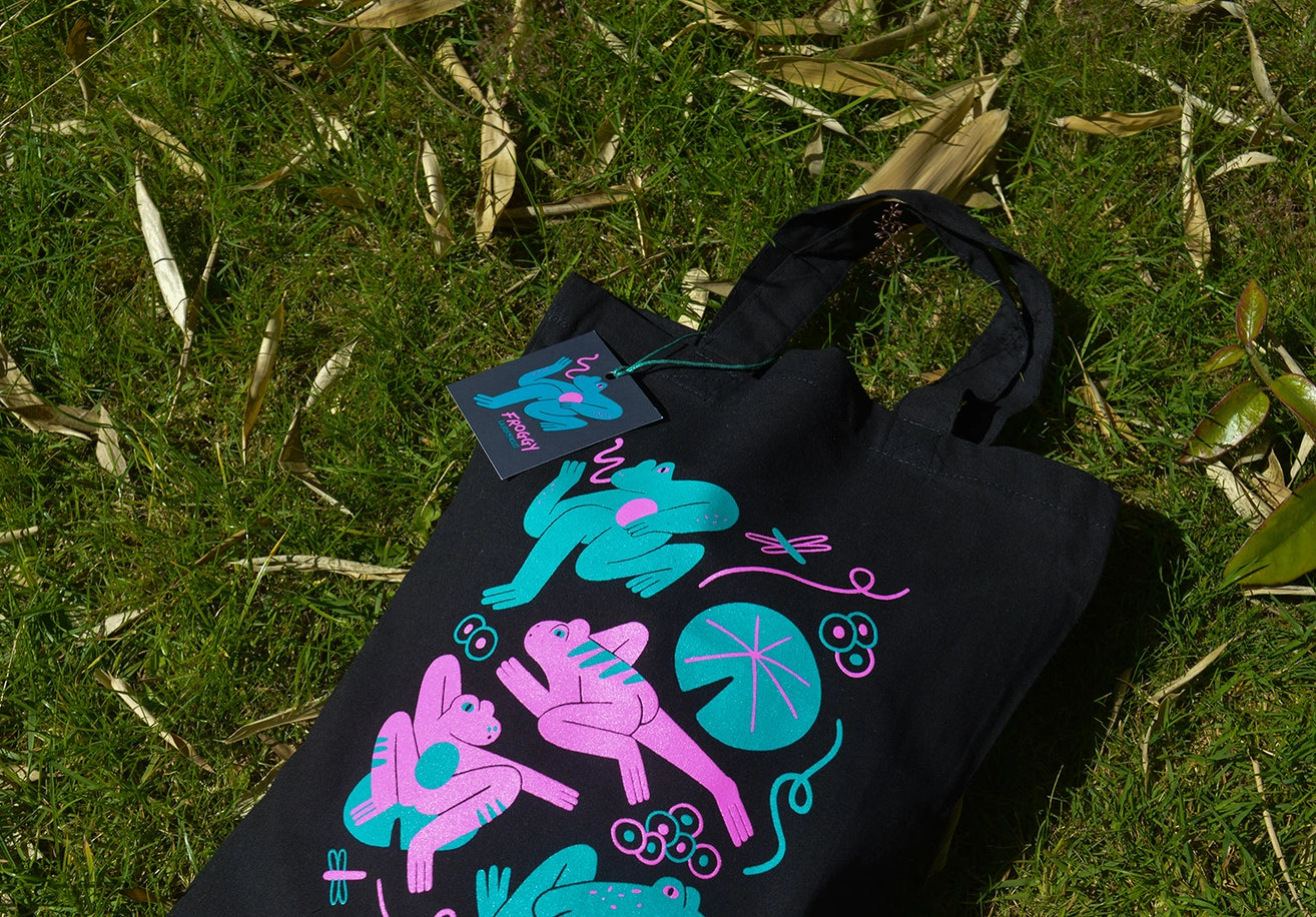 Mini Froggy Tote Bag