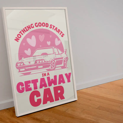 Getaway Car  Print