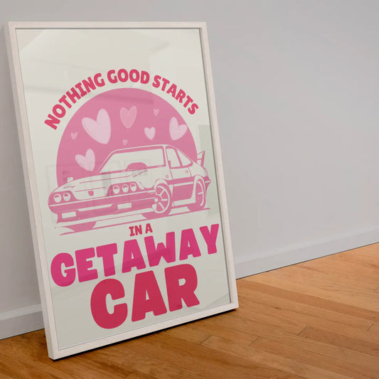 Getaway Car  Print