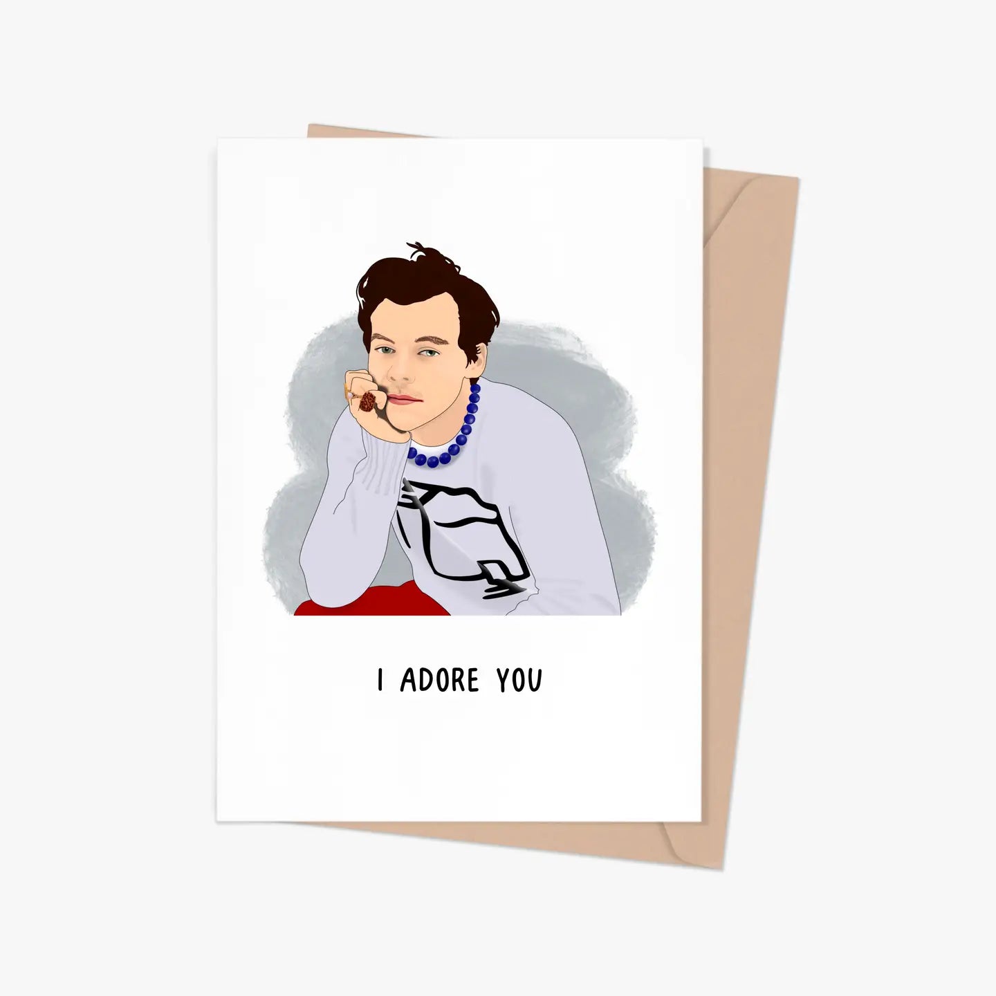 Harry Styles I Adore You Card