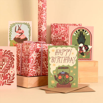 Birthday Teapot Card